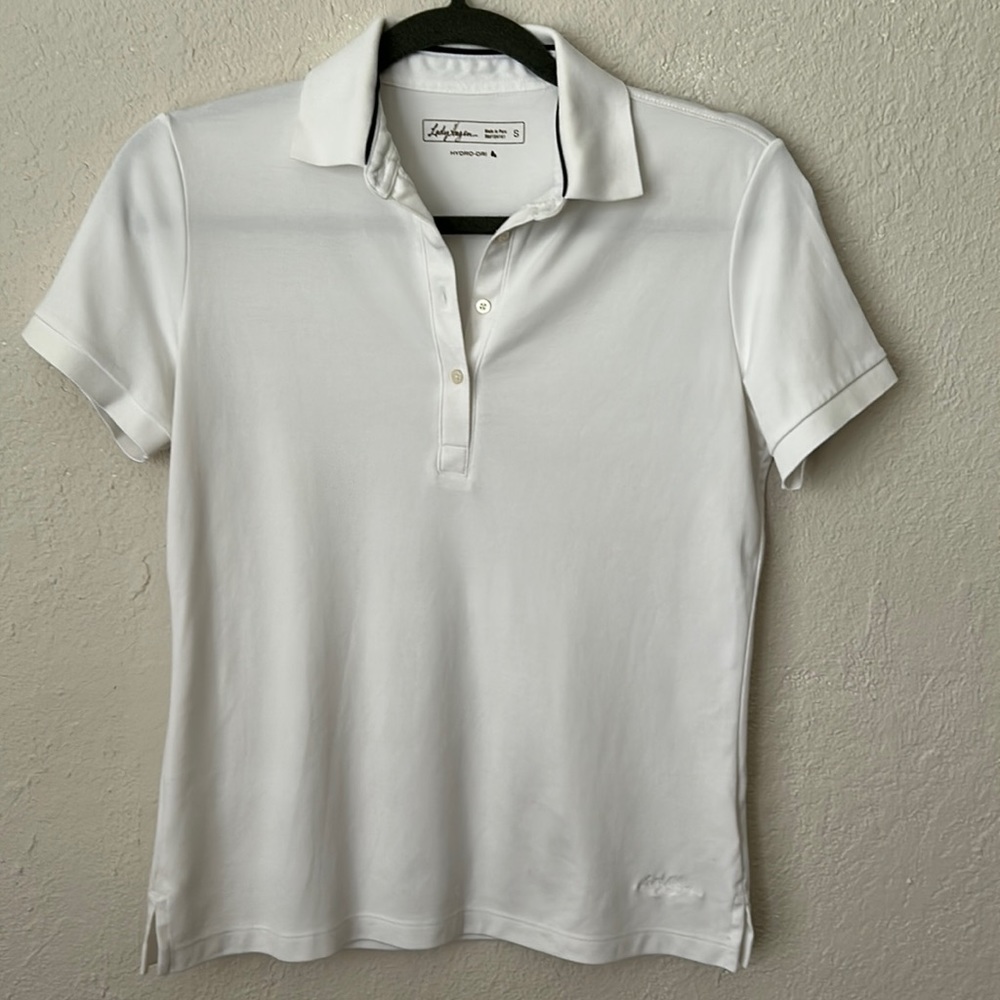 Lady Hagen HYDRO-DRI Shirt. White. Size S